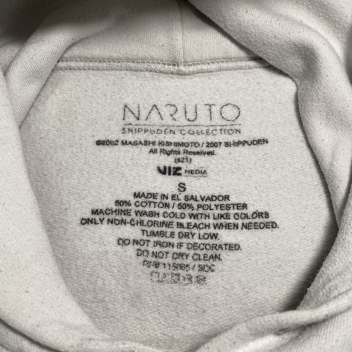 Anime × Japanese Brand × Vintage 2002 NARUTO SHIPPUDEN ICHIRAKU RAMEN SHOP HOODIE Size US S / EU 44-46 / 1 - 3 Thumbnail