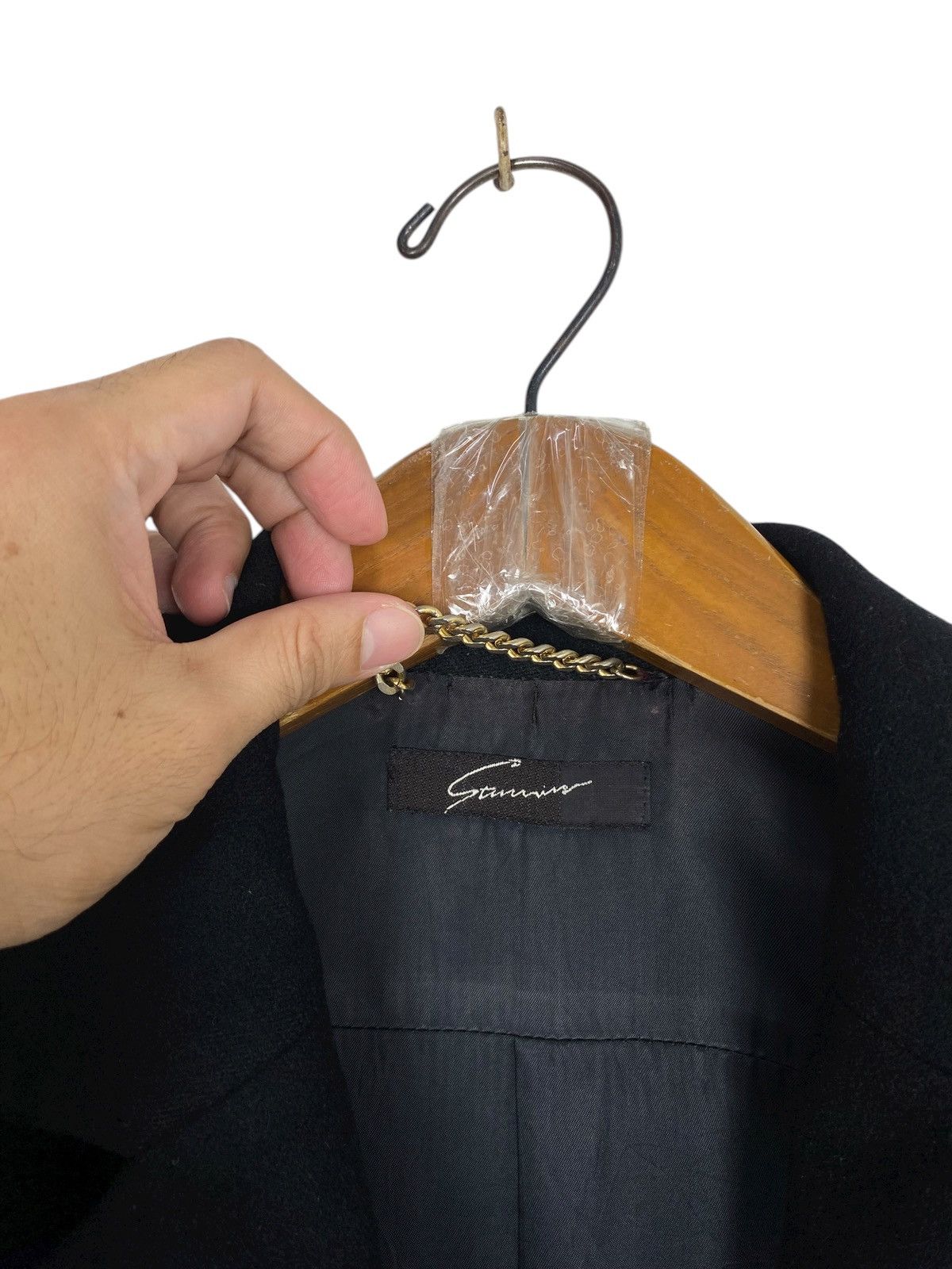 Japanese Brand Rare‼️ Stunning Lure Japan Wool Coat Made in Japan Size S / US 4 / IT 40 - 4 Thumbnail