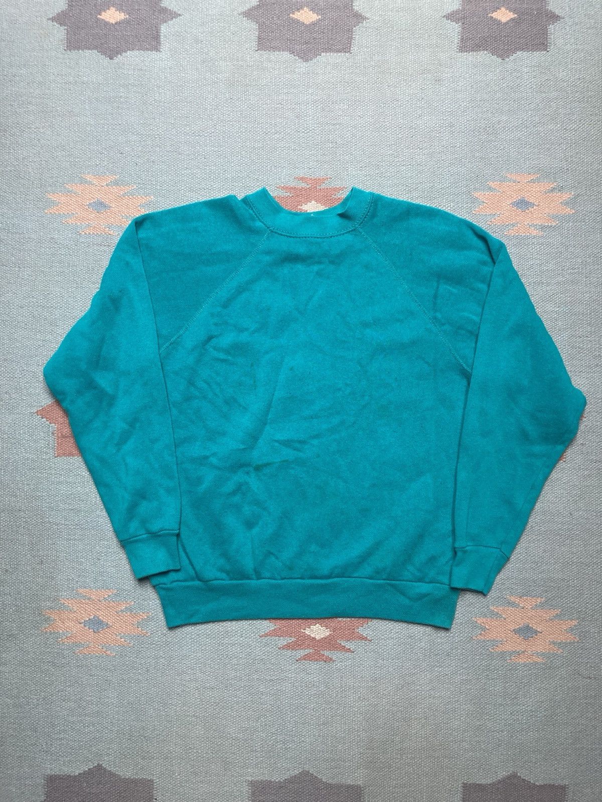 Tultex × Vintage Vintage 90s crewneck sweatshirt tultex blank raglan medium Size US M / EU 48-50 / 2 - 1 Thumbnail