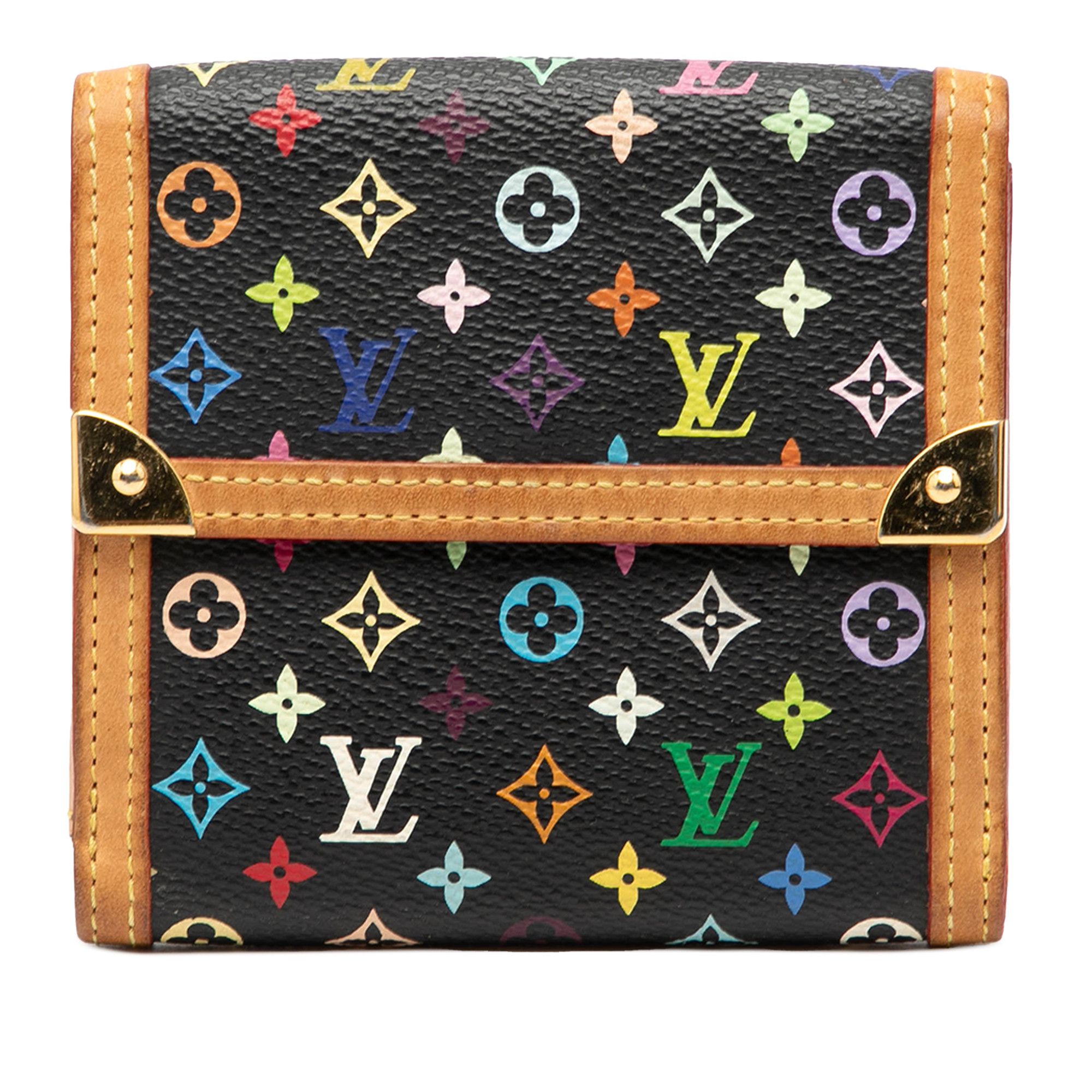 Louis Vuitton Louis Vuitton Monogram Multicolore Portefeuille Elise Trifold Wallet Size ONE SIZE - 1 Thumbnail