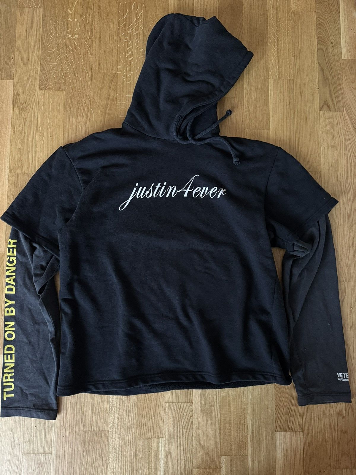 楽天市場】VETEMENTS 2016AW Justin 4Ever Double Sleeved