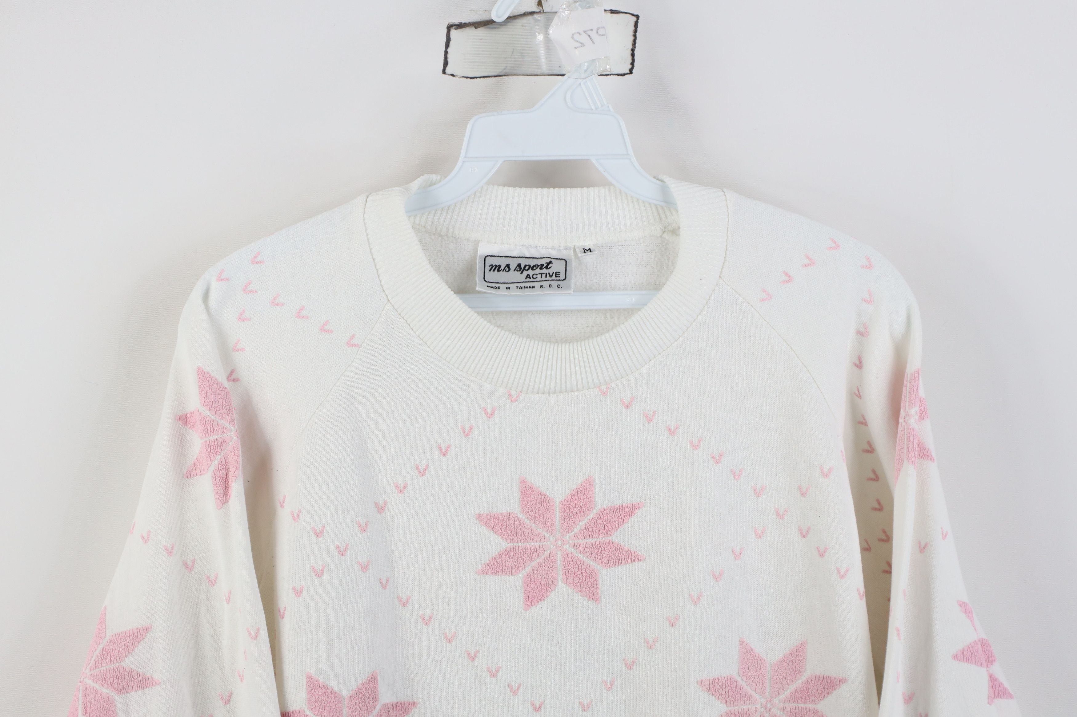 Vintage Vintage 80s 90s Streetwear Christmas Snowflake Sweatshirt Size M / US 6-8 / IT 42-44 - 2 Thumbnail