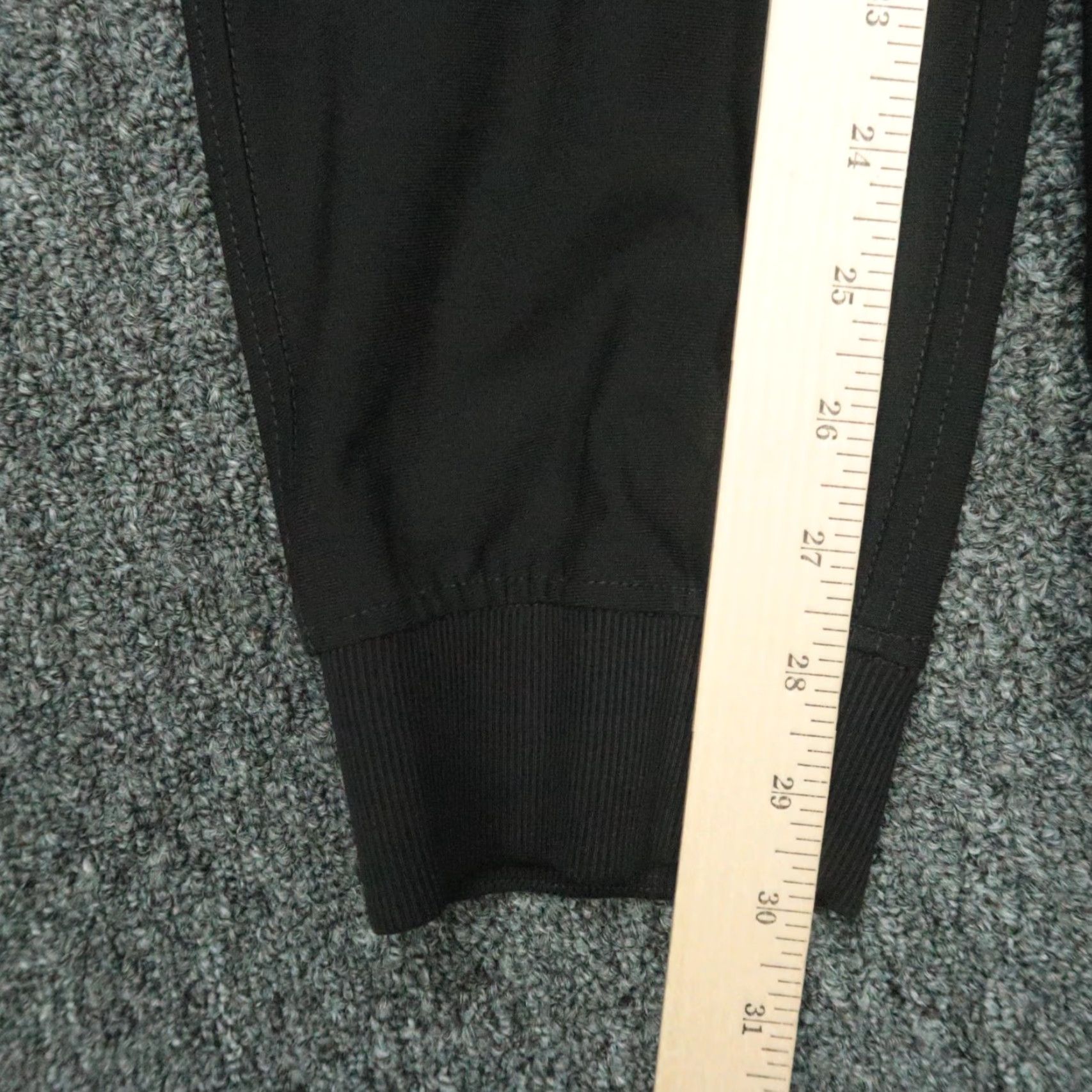 Vintage Birddogs Pants Mens Large Black Stretch Joggers Zip Pockets Performance Size US 33 - 7 Thumbnail