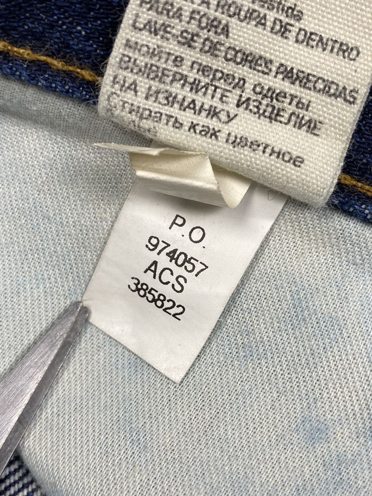 Polo Ralph Lauren Polo Ralph Lauren Denim Supply Dark Blue Jeans USA Flag Size US 32 / EU 48 - 17 Thumbnail