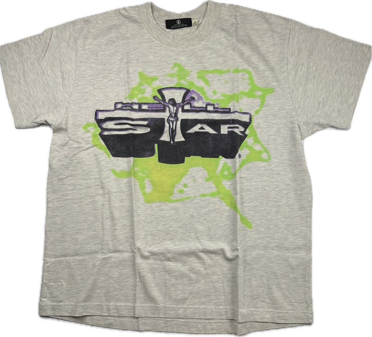 HELLSTAR Hellstar Jesus T-shirt Size US L / EU 52-54 / 3 - 1 Thumbnail
