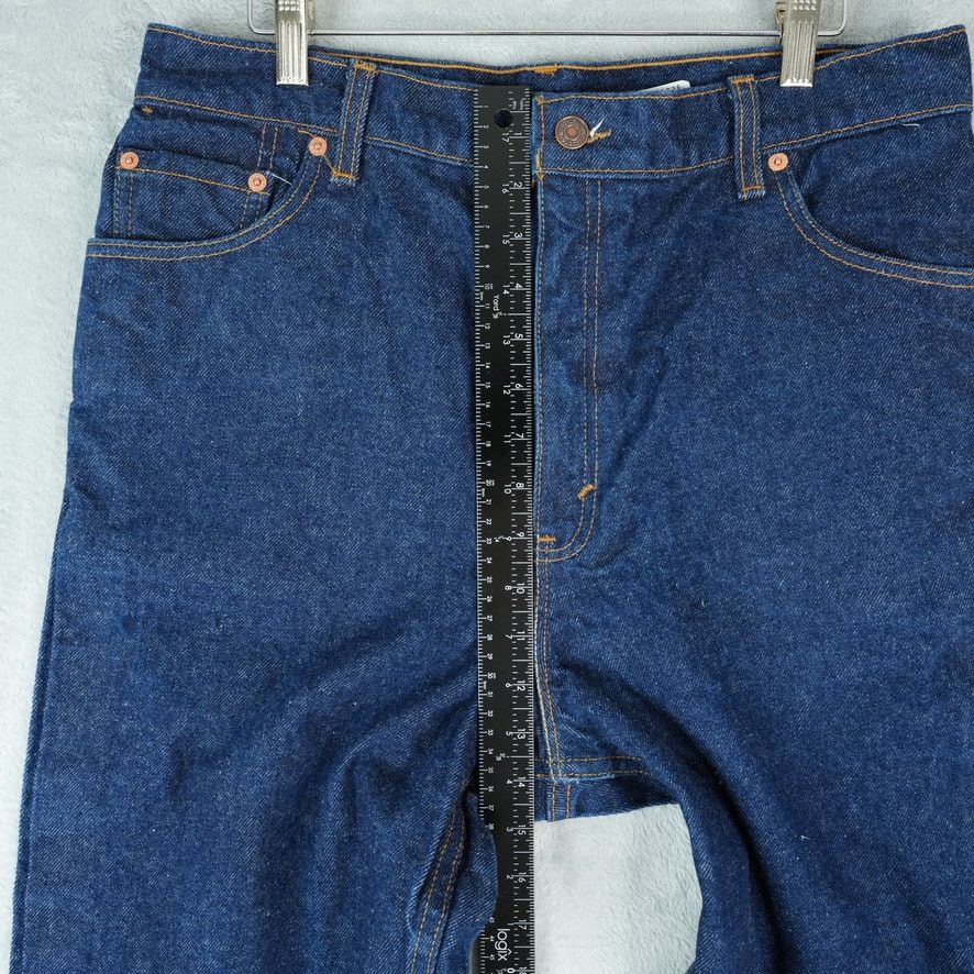 Levi's Vintage 90s Levis 551 Jeans 16 Short Relaxed Fit Tapered Leg Size 38" / US 16 / IT 52 - 6 Thumbnail