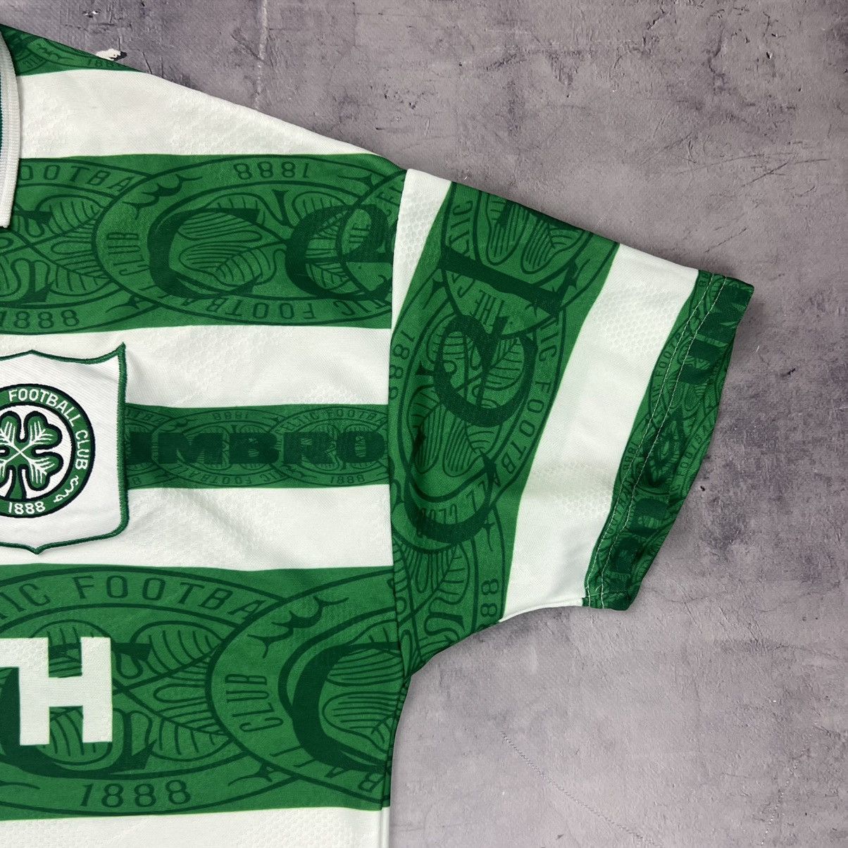 Nike Rare! Celtic 1995/97 Umbro Soccer Jersey Shirt Vintage Size US L / EU 52-54 / 3 - 7 Thumbnail
