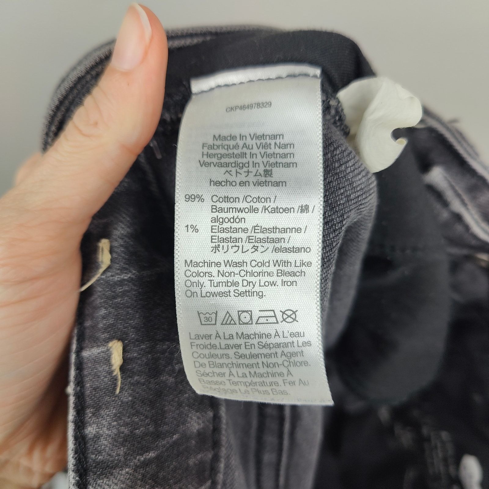 Madewell Madewell Curvy Perfect Vintage Ankle Jeans Womens 27 Lunar Size 27" / US 4 / IT 40 - 8 Thumbnail