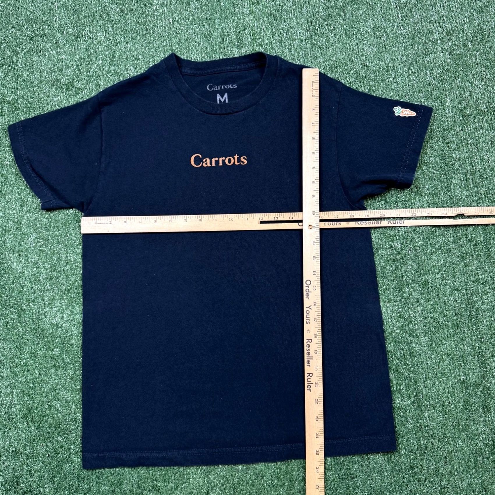 Vintage Carrots T-Shirt Mens Size M Black Blue Short Sleeve Crew Neck Graphic Shirt Size US M / EU 48-50 / 2 - 6 Thumbnail