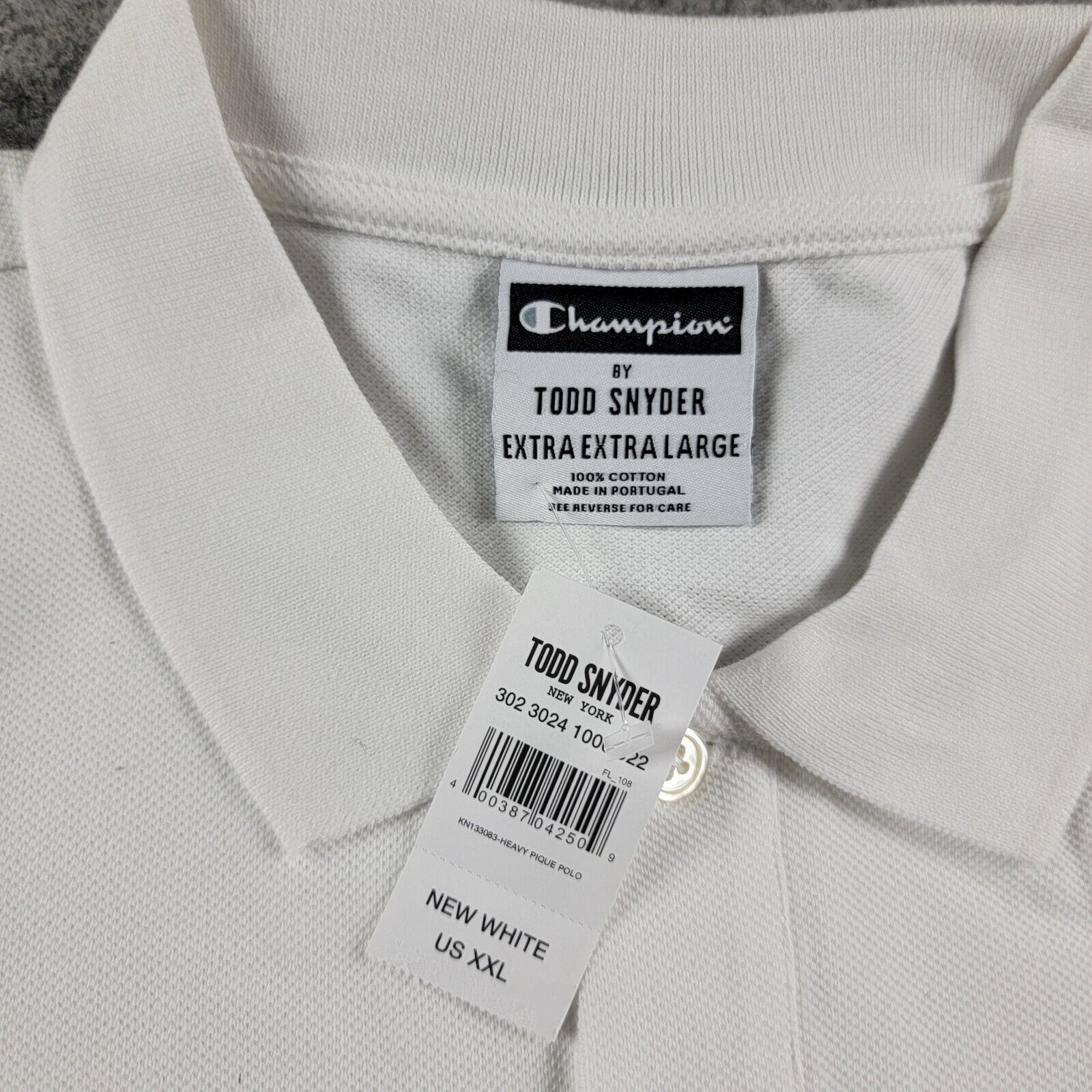 Todd Snyder Champion x Todd Snyder Pique Polo Shirt Short Sleeve *Read* Size US XXL / EU 58 / 5 - 6 Thumbnail