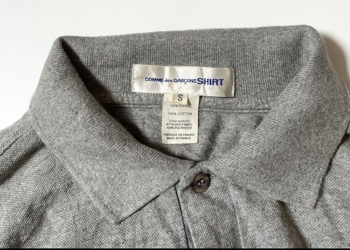 Comme des Garcons Vintage CDG SHIRT hybrid sleeves polo shirt Size US S / EU 44-46 / 1 - 5 Thumbnail