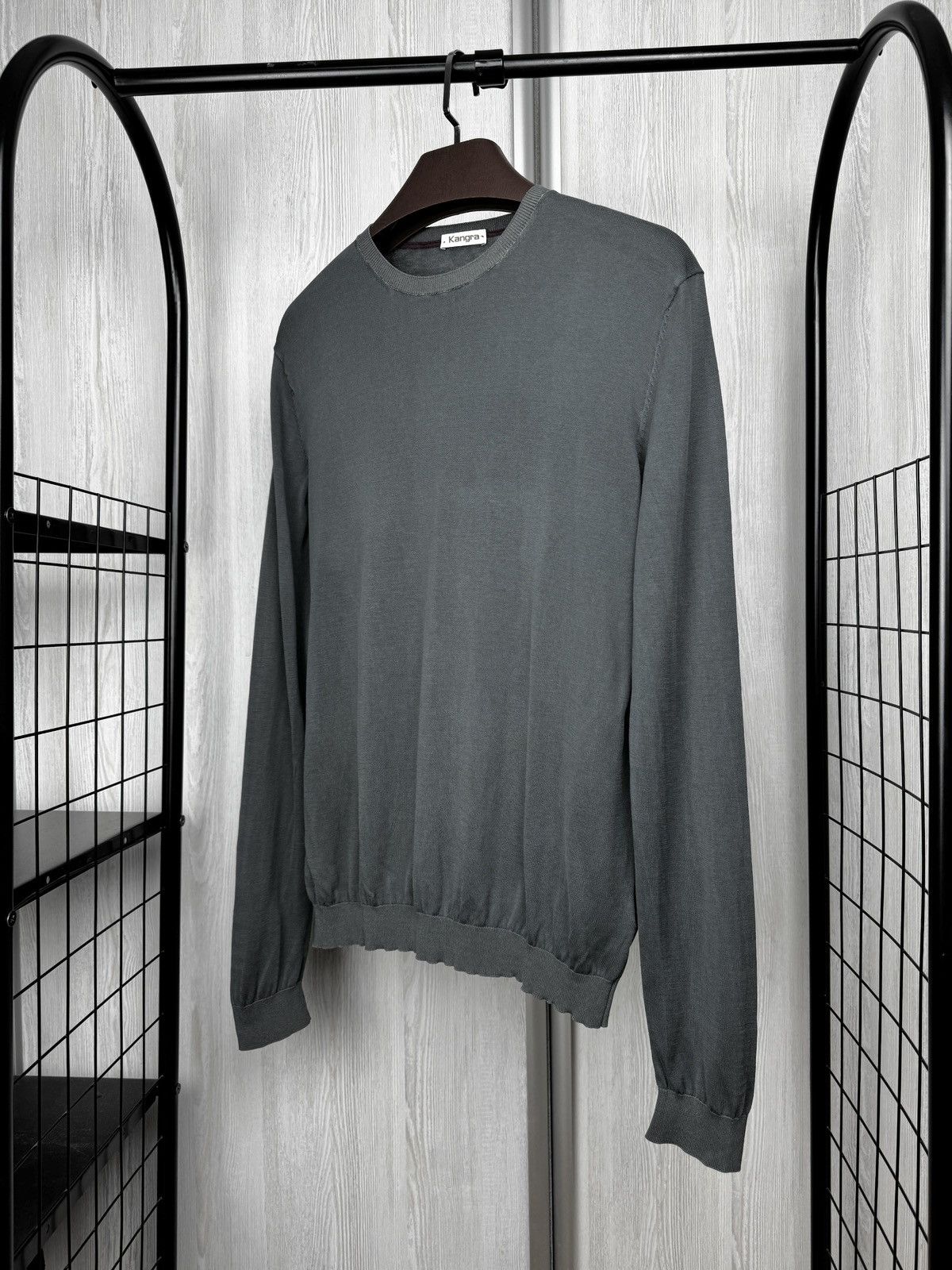 Other Kangra Silk Cotton Washed Ashes Stone Washed Light sweater Size US L / EU 52-54 / 3 - 5 Thumbnail