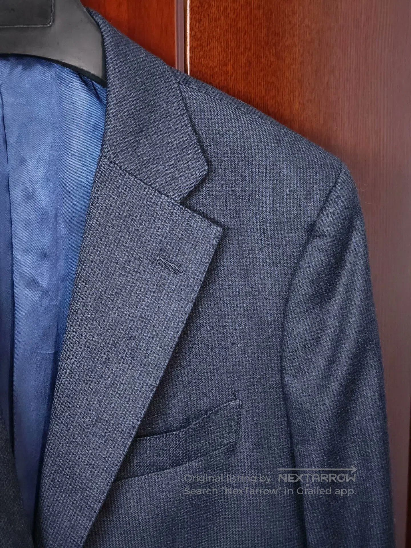 Japanese Brand Italian Wool Blended Custom Suit. Size US S / EU 44-46 / 1 - 2 Thumbnail