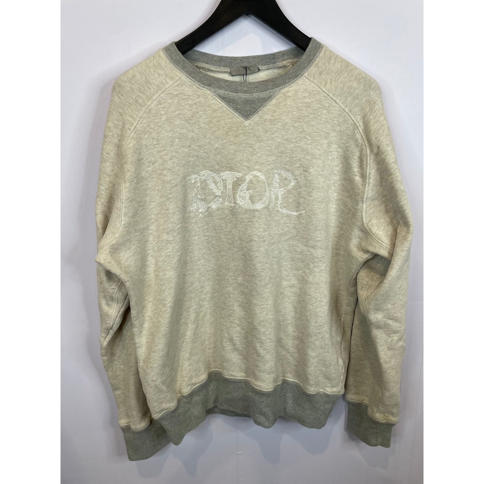 Dior Dior Peter Dolg Crewneck Grey Used Large Size US L / EU 52-54 / 3 - 3 Thumbnail