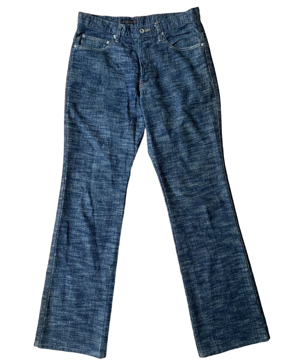 Japanese Brand 🔥🔥 MORGAN HOMME Blue Denim Jeans Size US 30 / EU 46 - 1 Thumbnail