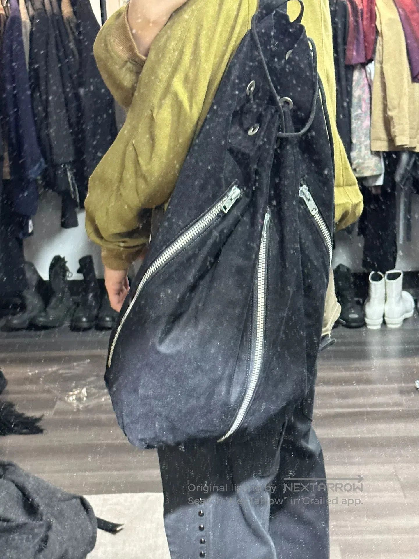 Y's for Men Yohji Yamamoto Y's Multi-Zip Bag. Size ONE SIZE - 9 Thumbnail