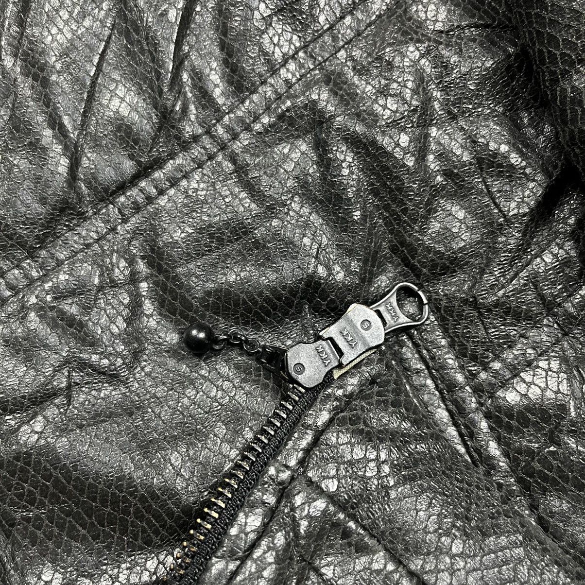 HIDEAWAYS Hideaways snake skin effect riders jacket vkei l.g.b style Size US S / EU 44-46 / 1 - 8 Thumbnail