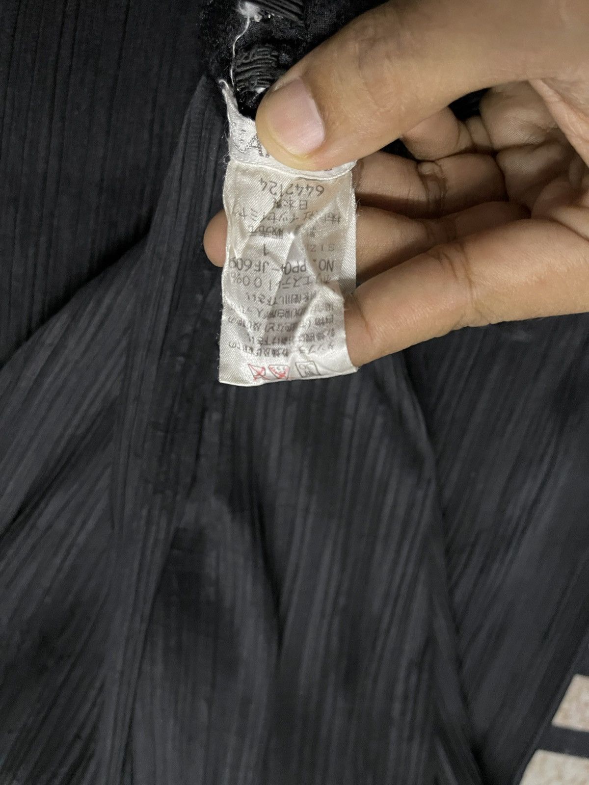 Japanese Brand × Pleats Please Issey Miyake × Vintage 90 ISSEY MIYAKE PLEATS PLEASE BLACK SIZE 1 Size US 31 - 11 Thumbnail