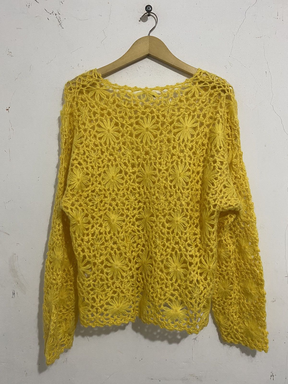 Hysteric Glamour 🖤BLACKFRIDAY🖤Aw Japanesebrand knitted flower isseymiyake Size US L / EU 52-54 / 3 - 5 Thumbnail