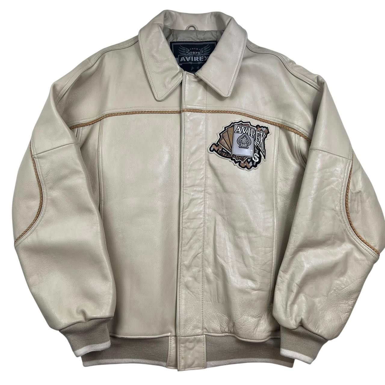 Avirex Vintage Avirex Gamblers Club King Casino Leather Jacket - XL Size US XL / EU 56 / 4 - 2 Thumbnail