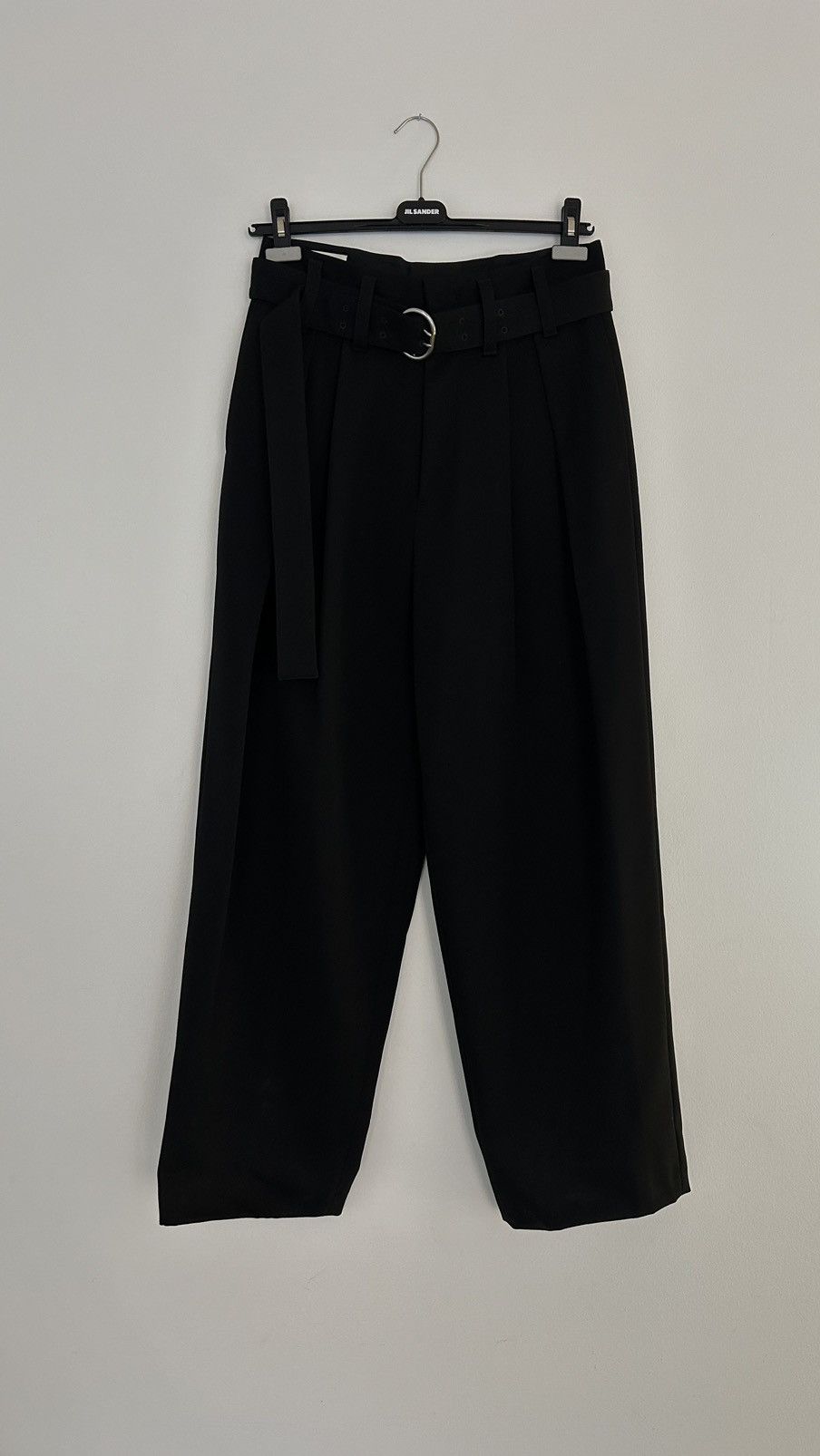 Jil Sander Jil Sander Belted Wool Trouser Size 46R - 1 Thumbnail