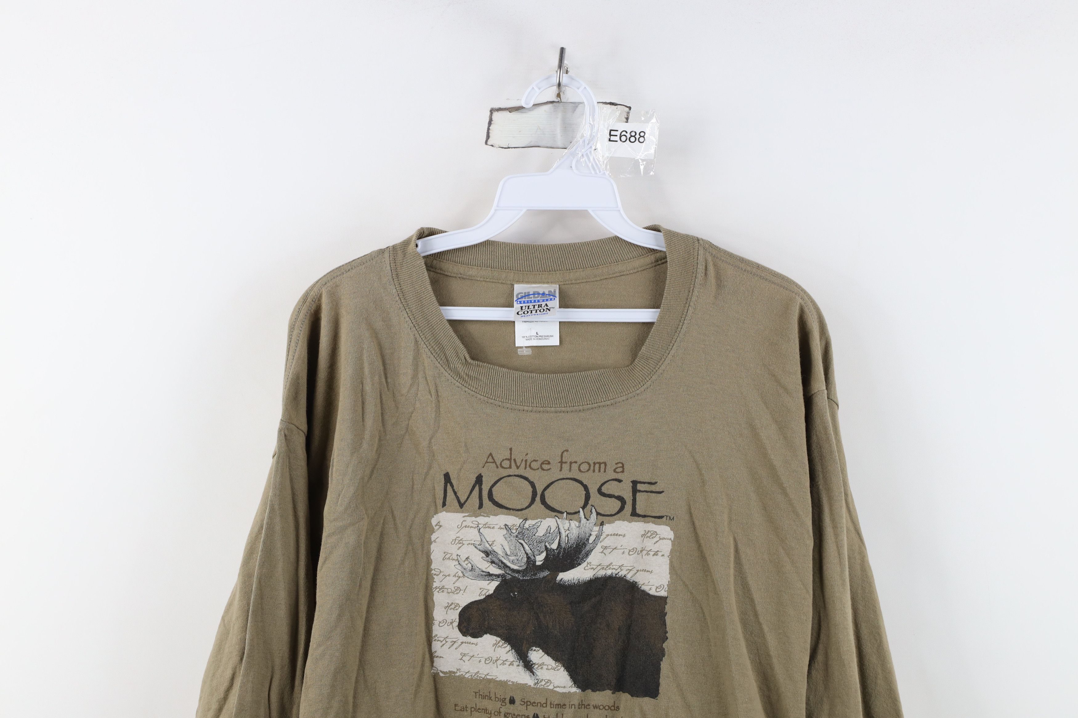 Vintage Vintage Y2K Streetwear From A Moose Long Sleeve T-Shirt Size US L / EU 52-54 / 3 - 2 Thumbnail