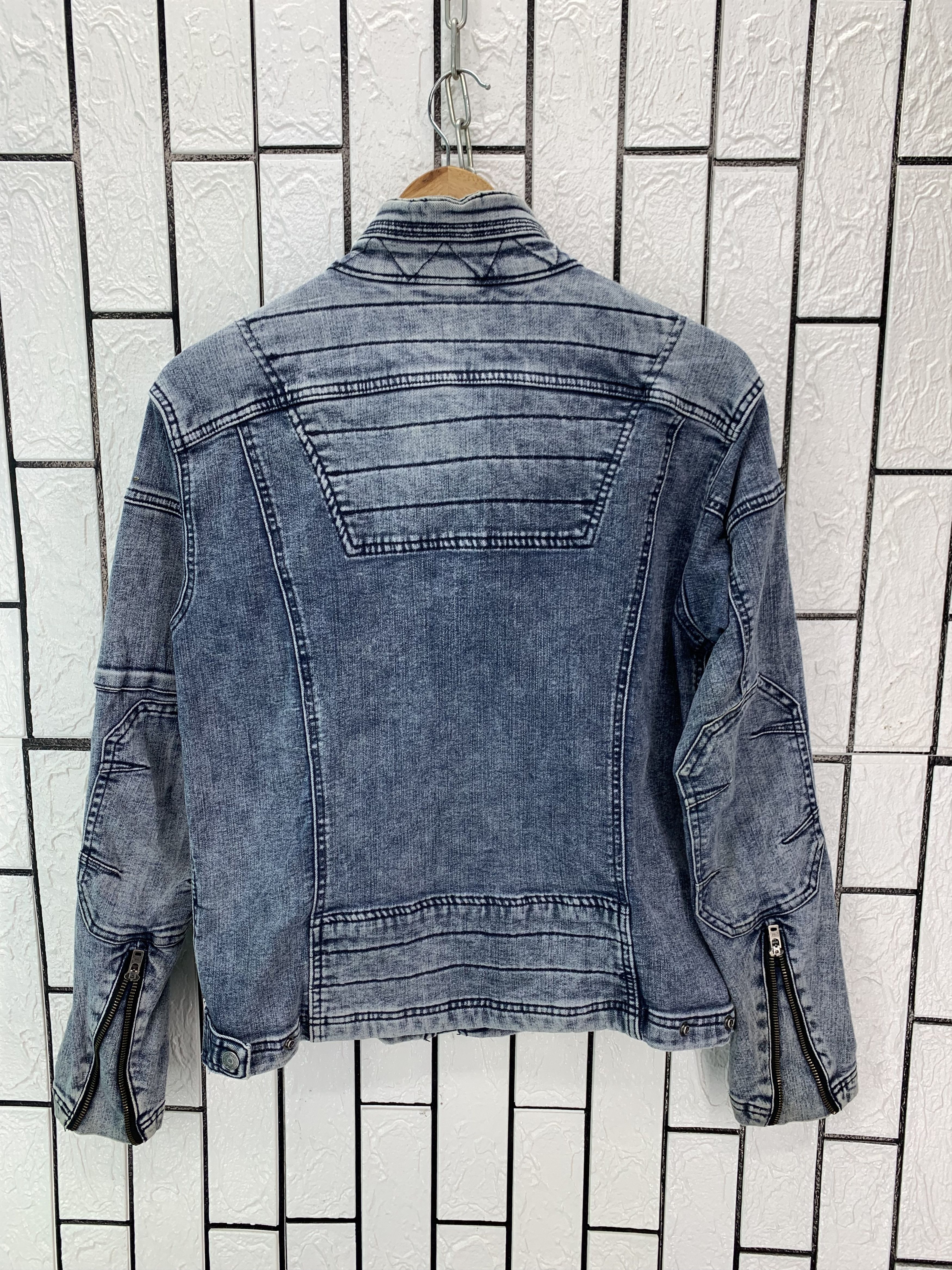 Japanese Brand Next Workerz X Field Core Stretch Denim Fit Jacket Size US M / EU 48-50 / 2 - 7 Thumbnail
