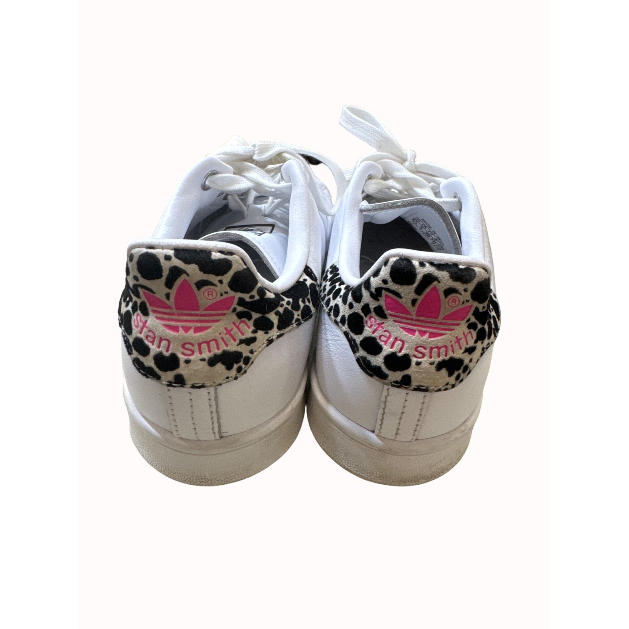 Adidas Adidas Stan Smith Leopard print women’s white shoe sneakers Size US 6.5 / IT 36.5 - 5 Thumbnail