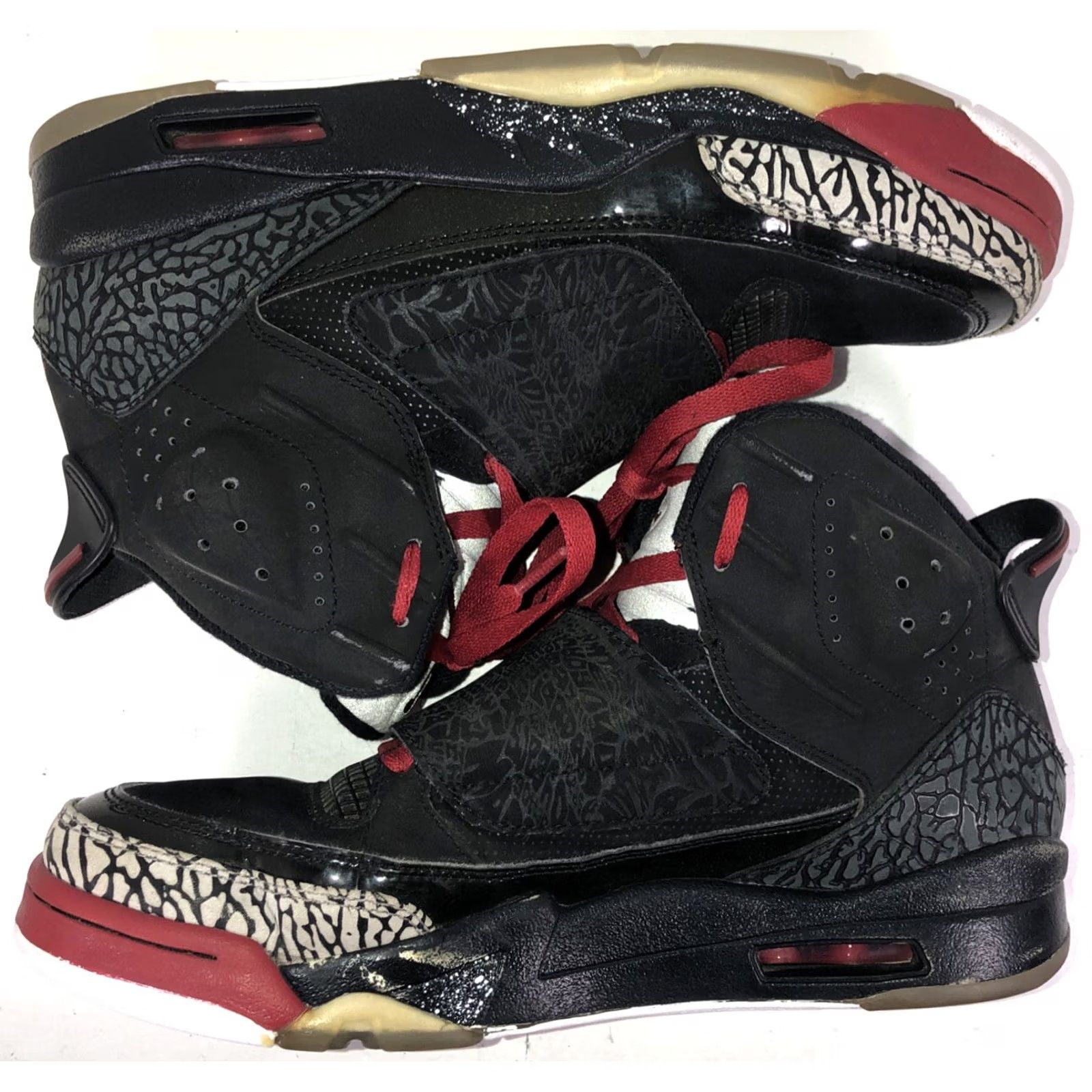 Nike Nike Air Jordan Son of Mars Sneaker Men Size 9 High Top Black Red Gray 512245-001 Size US 8 / EU 41 - 7 Thumbnail