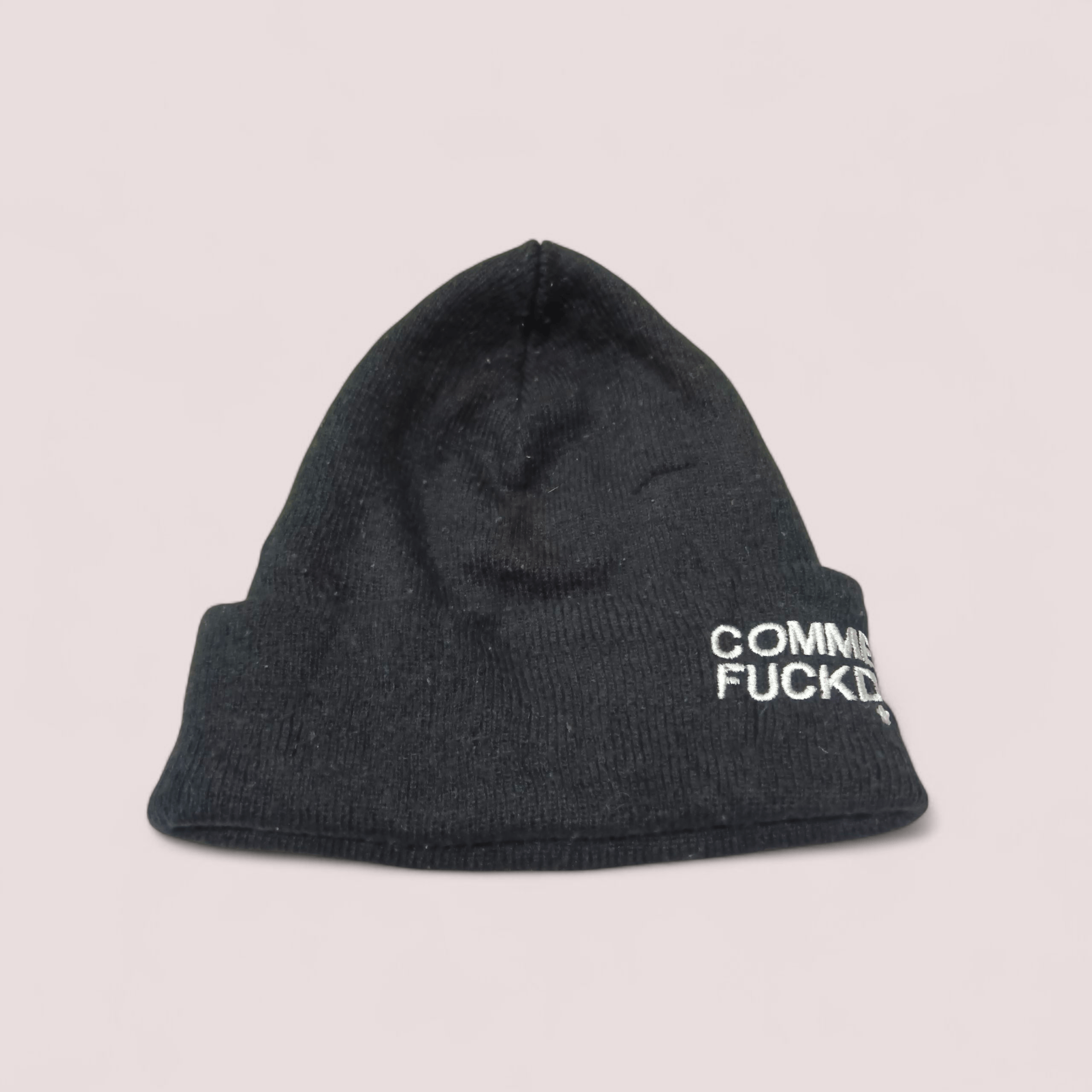 Comme Des Fuck Down Comme Des Fuck Down Beanie - Black Knit Size ONE SIZE - 3 Thumbnail