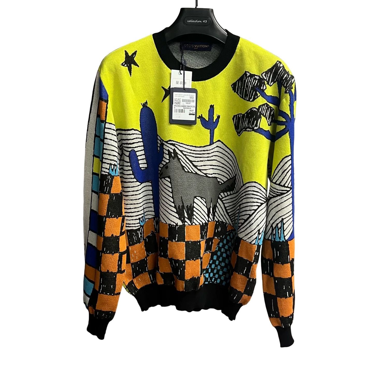 Louis Vuitton Louis Vuitton Damier Desert Jacquard Sweater M Size US M / EU 48-50 / 2 - 1 Thumbnail