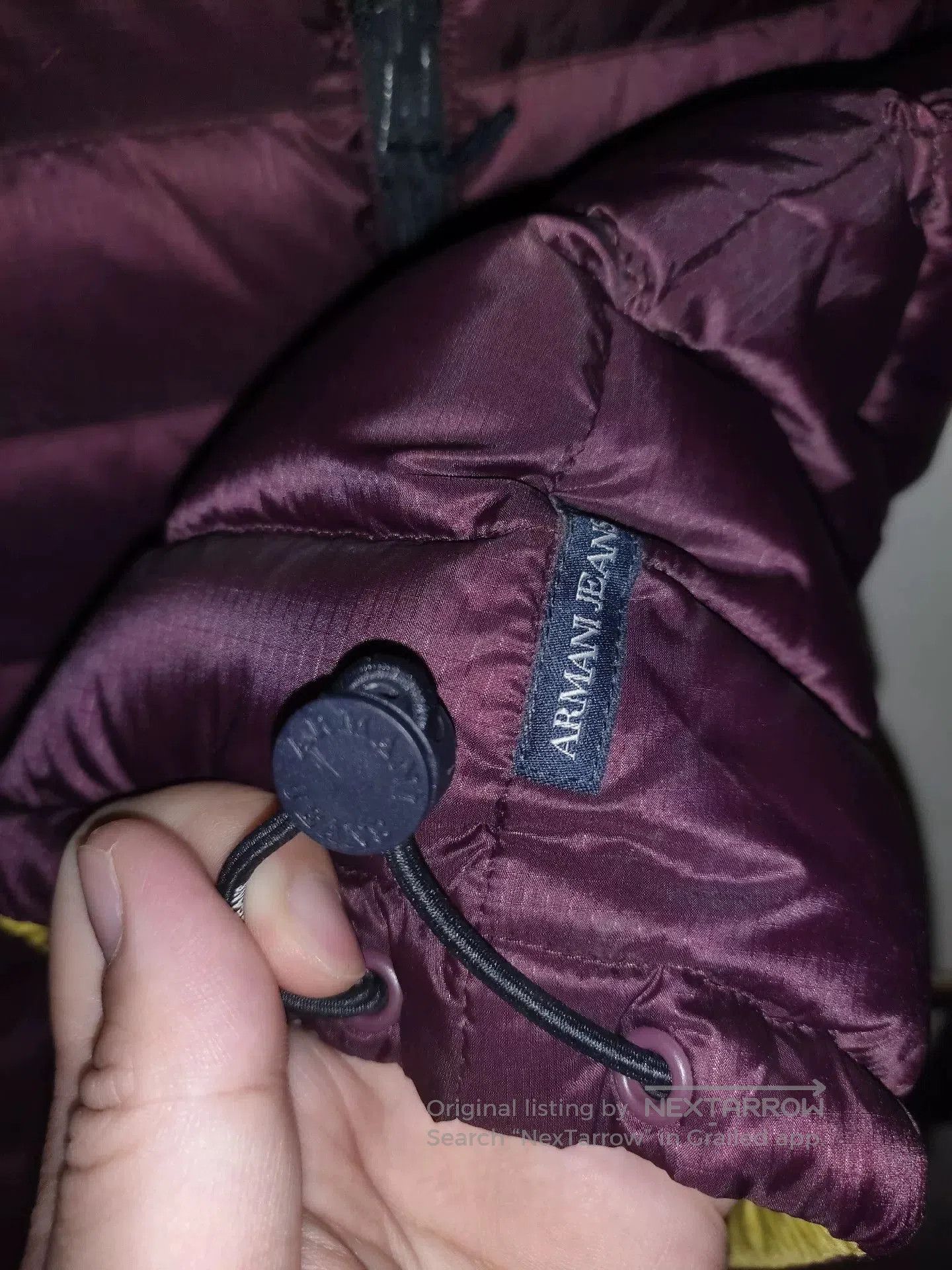Armani Armani Jeans Men's Reversible Down Jacket. Size US M / EU 48-50 / 2 - 6 Thumbnail