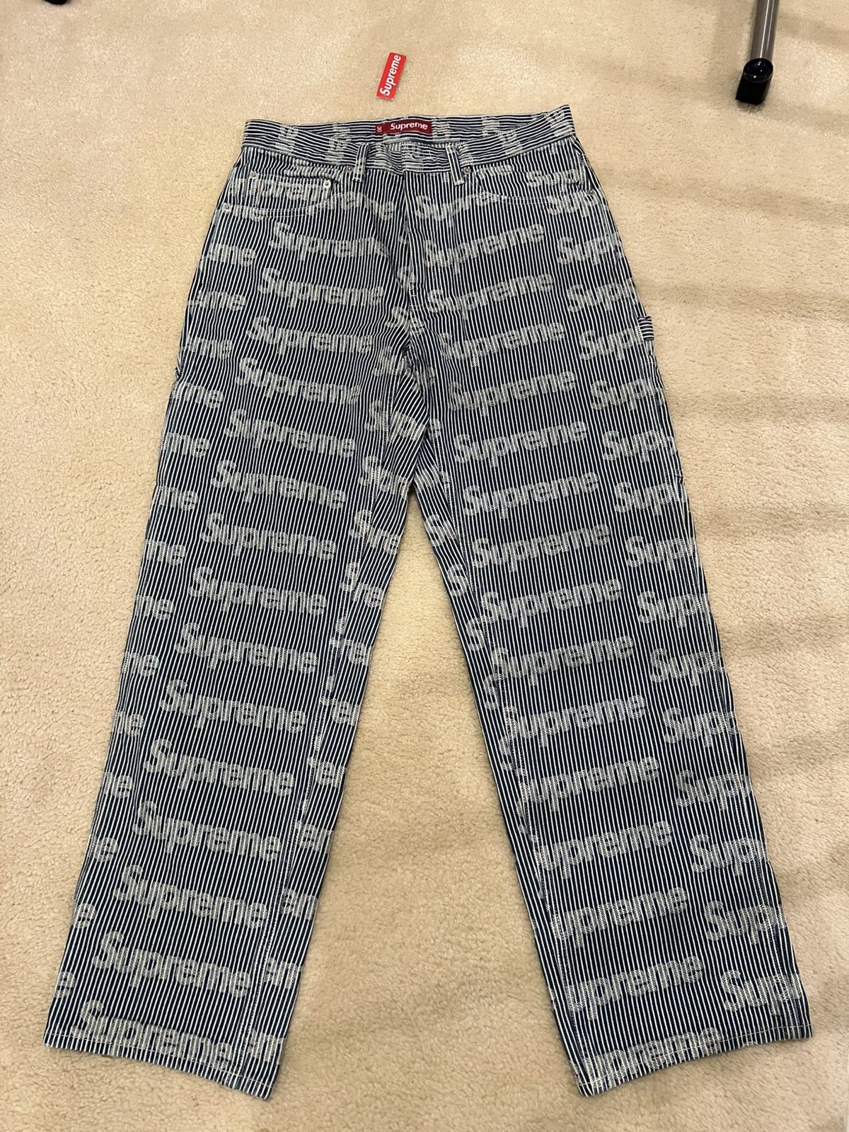 Supreme Supreme Denim Painter Pants Size US 30 / EU 46 - 1 Thumbnail