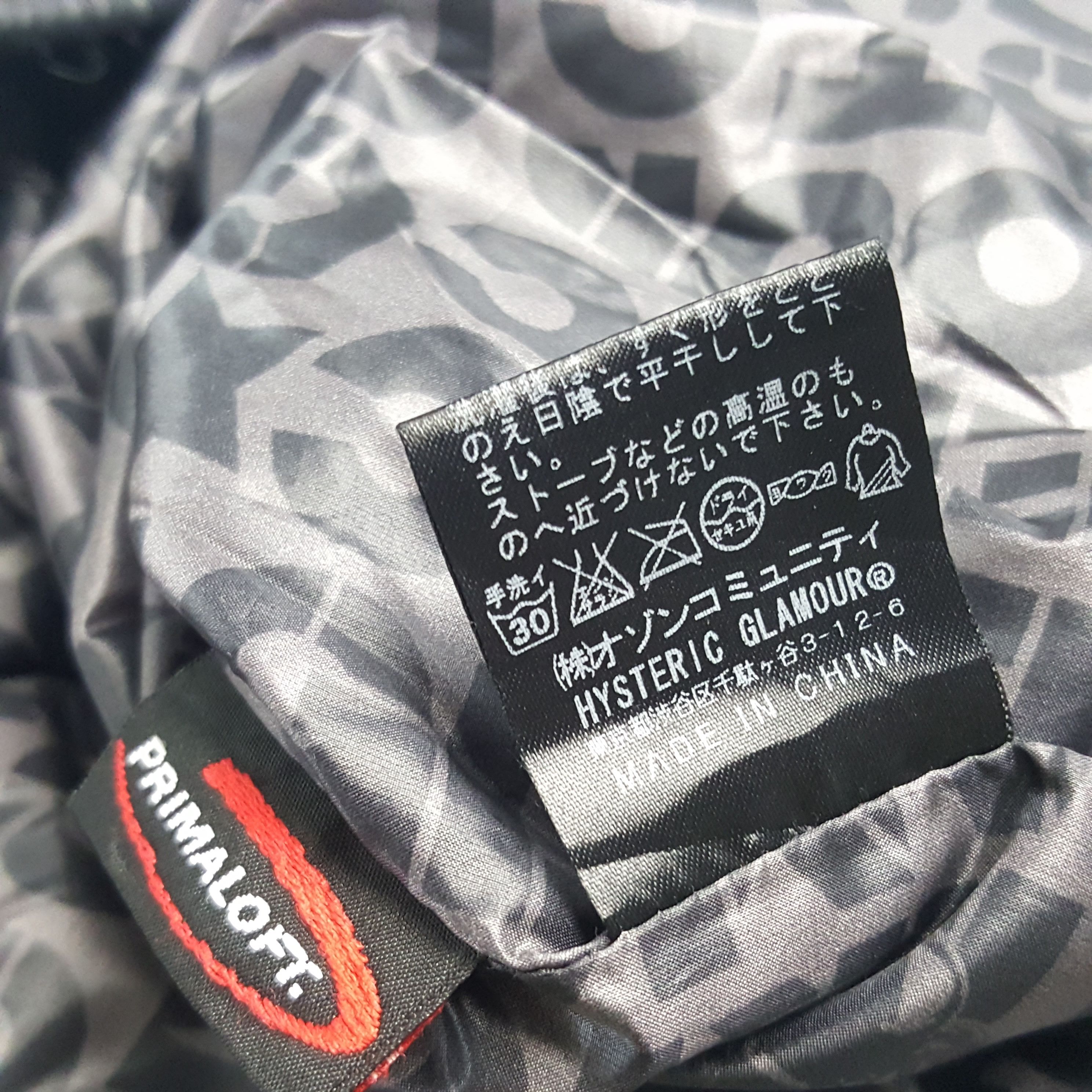 Hysteric Glamour × Japanese Brand Vintage Hysteric Glamour Puffer Jacket With Hoodie Size XS / US 0-2 / IT 36-38 - 9 Thumbnail