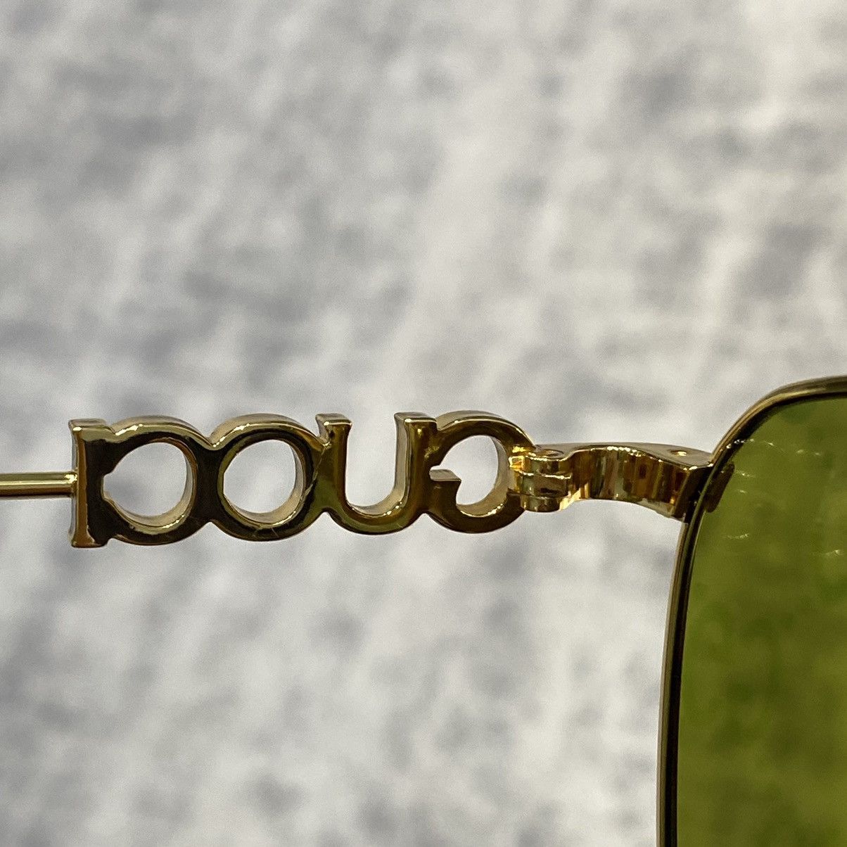 Gucci GUCCI GG1804S 002 GOLD GREEN Size ONE SIZE - 13 Thumbnail
