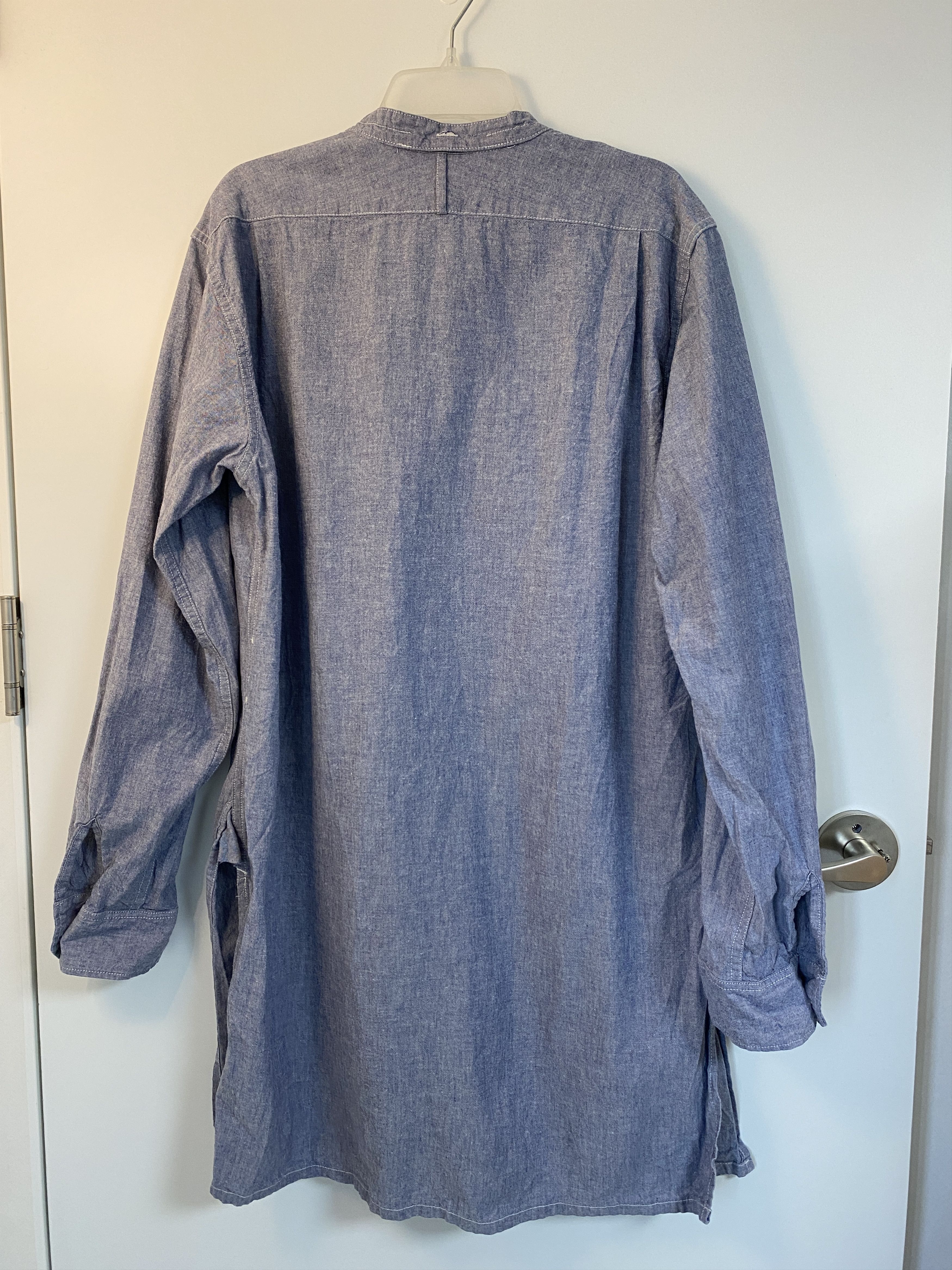 Engineered Garments banded collar long shirt Size US M / EU 48-50 / 2 - 4 Thumbnail