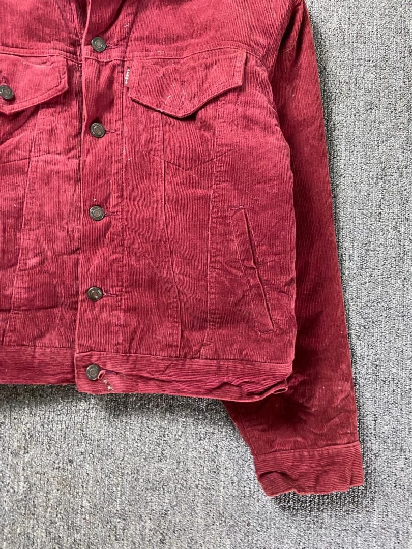 Japanese Brand Permit Western Corduroy Jacket with Sherpa Lining (205) Size US XXS / EU 40 - 7 Thumbnail