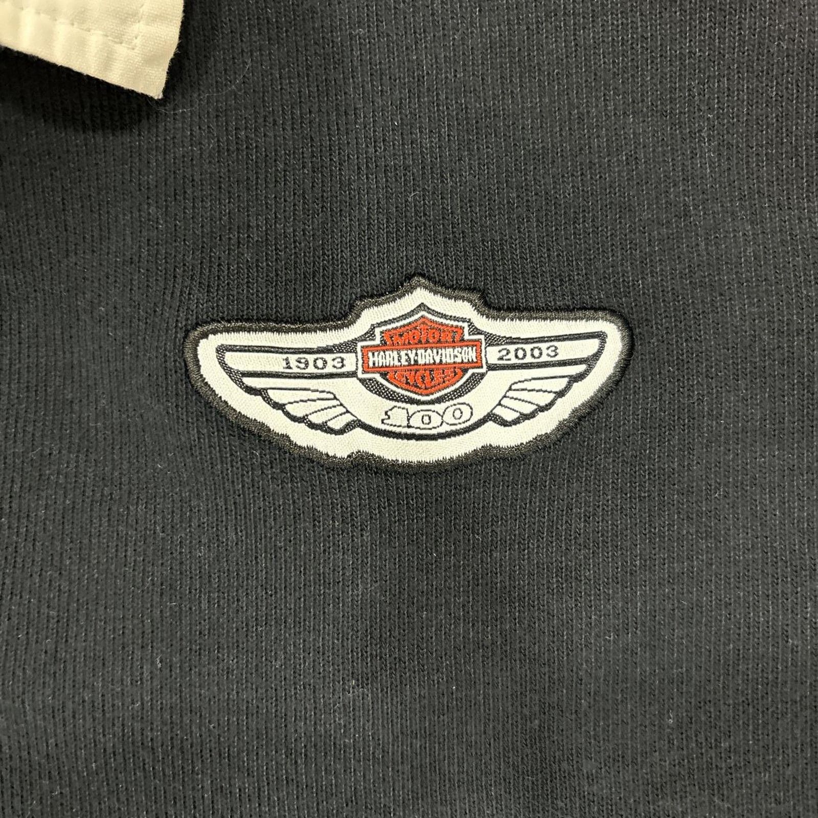 Harley Davidson Vintage Harley davidson longsleeve polo Size US XXL / EU 58 / 5 - 3 Thumbnail