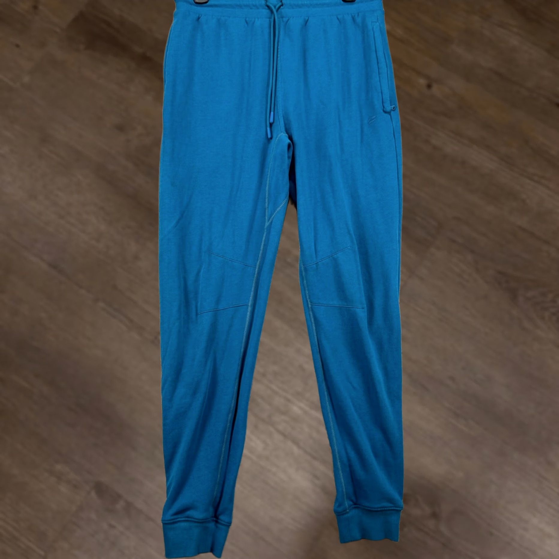 Fabletics Fabletics Mens Jogger Pants Medium Blue Drawstring Pockets Size US 31 - 1 Thumbnail