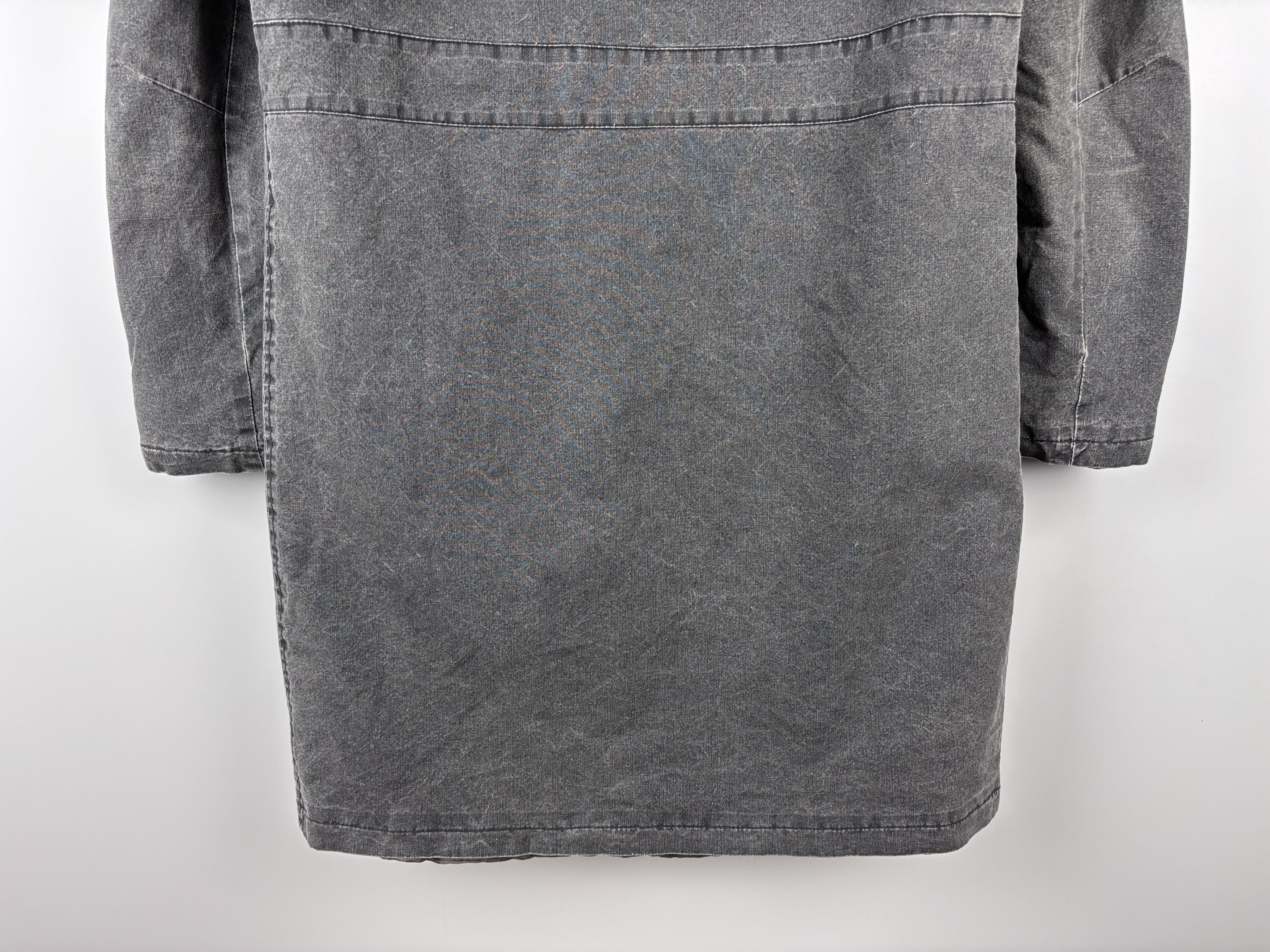 Sandro Womens Sandro Cotton Parka Jacket Fur Hood Gray Size T2 Size S / US 4 / IT 40 - 7 Thumbnail