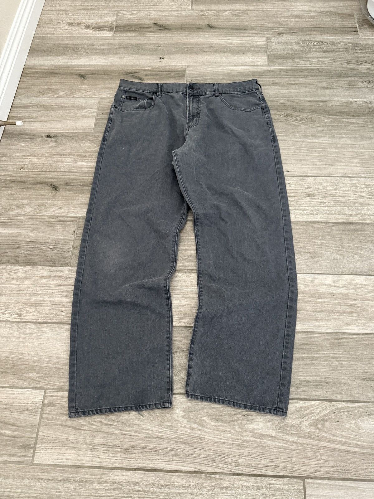 Southpole Calvin Klein Relaxed Straight Fit Jeans Size US 36 / EU 52 - 3 Thumbnail