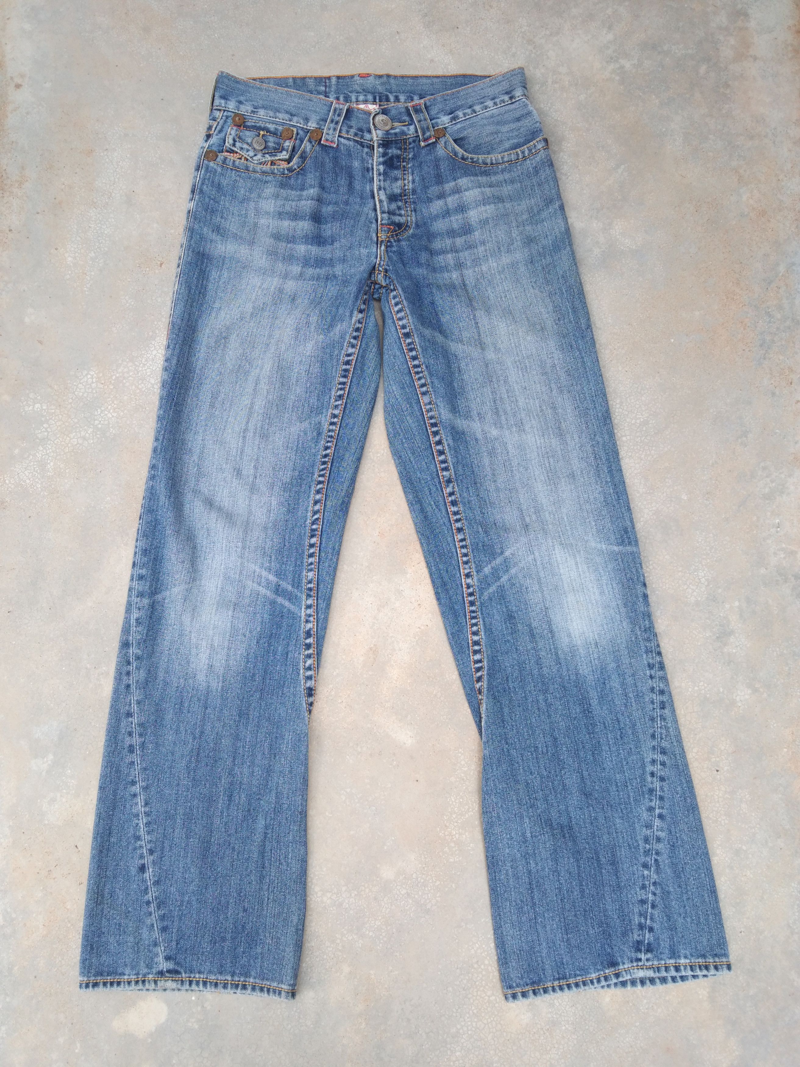True Religion Vintage True Religion Jeans Men Made In USA 30x32 Size US 30 / EU 46 - 3 Thumbnail