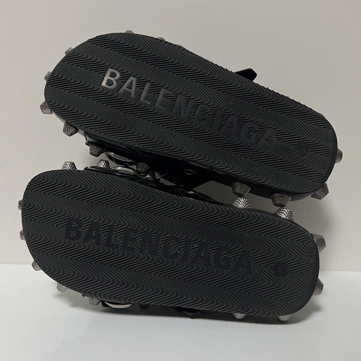 Balenciaga Balenciaga Le Cagole Studded Sandal Size US 4 / IT 34 - 7 Thumbnail