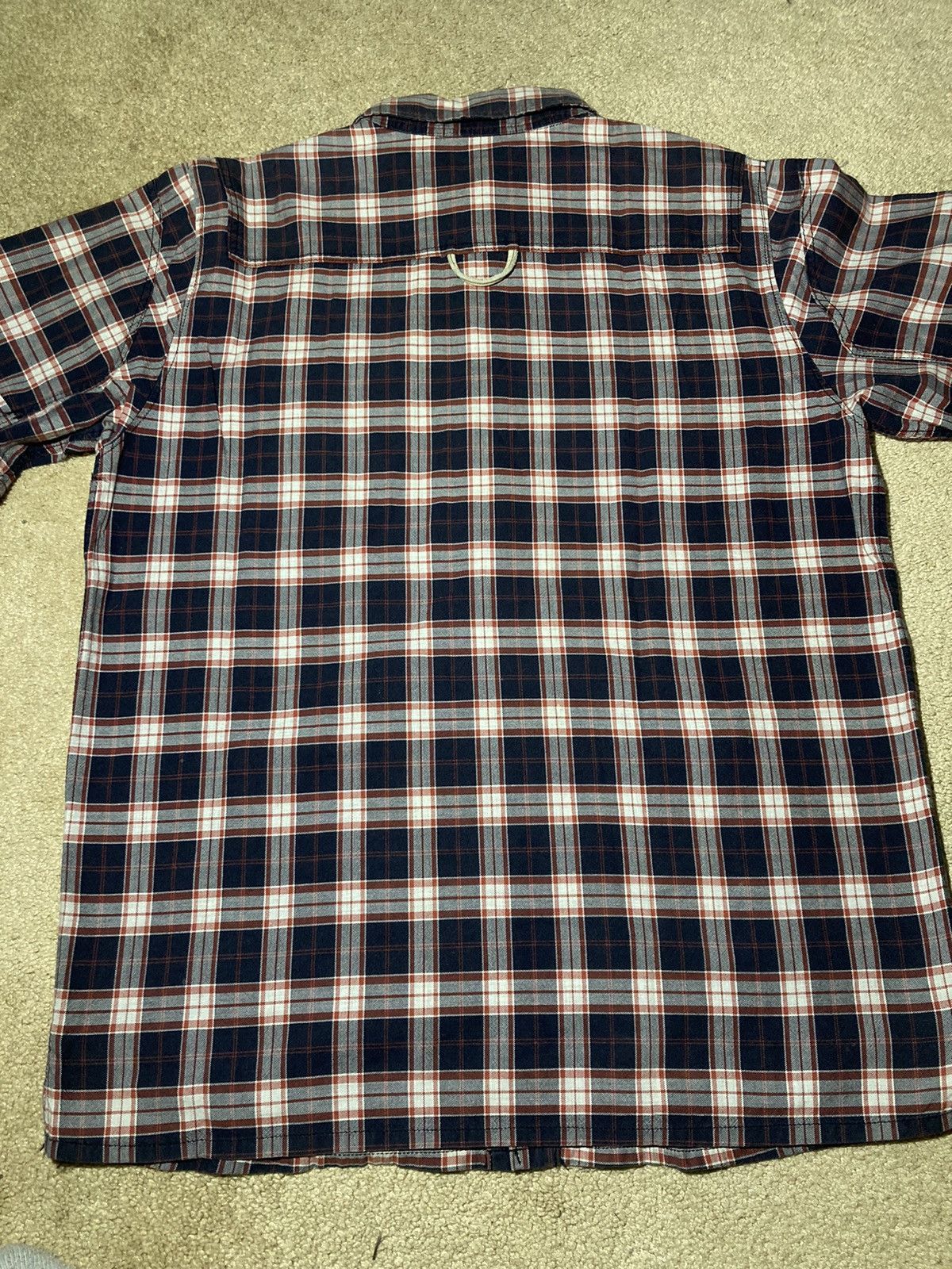20471120 90s Milkboy Leather Pocket Plaid Flannel Work Shirt Vintage Size US M / EU 48-50 / 2 - 10 Thumbnail