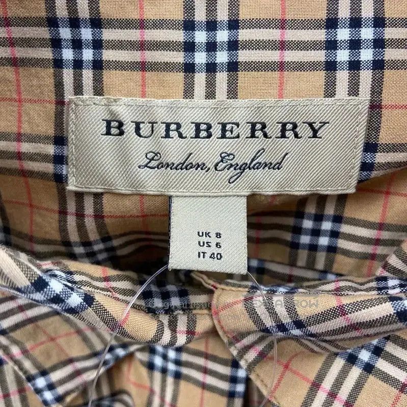 Burberry Burberry Women's Cotton Check Shirt. Size M / US 6-8 / IT 42-44 - 4 Thumbnail