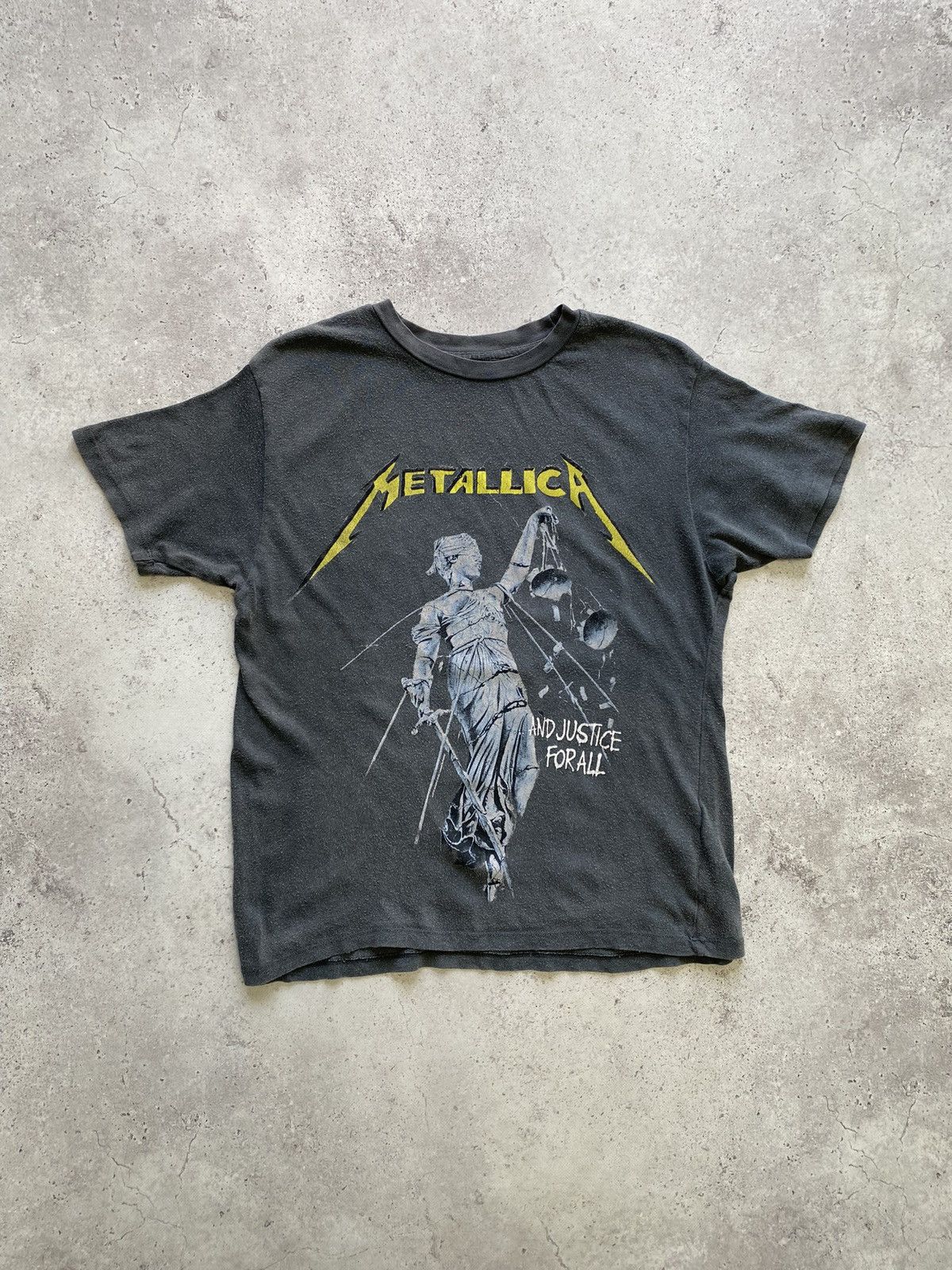 Rare Vintage Metallica And Justice For All t-shirt