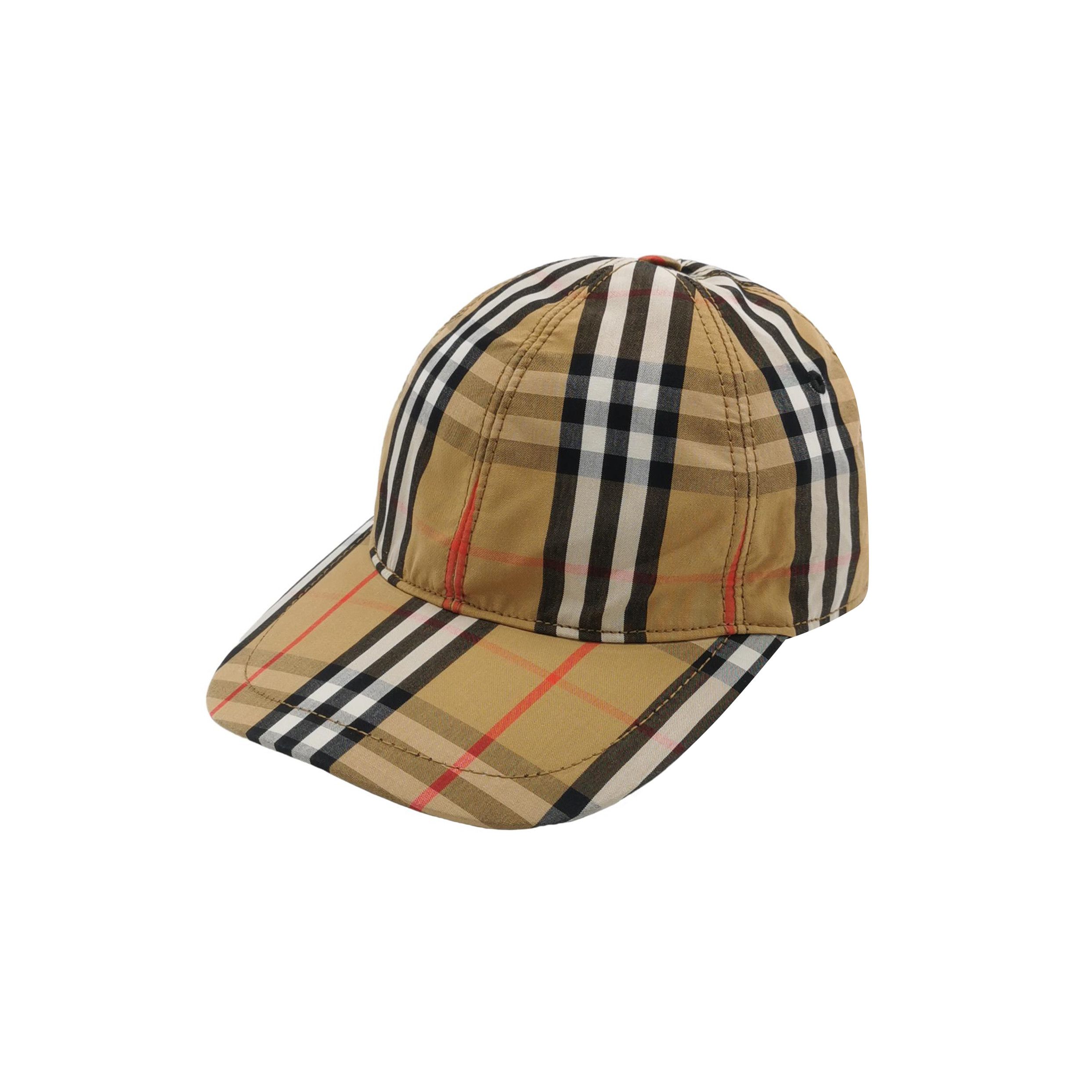 Burberry Burberry Check Baseball Cap Size S Size ONE SIZE - 1 Thumbnail