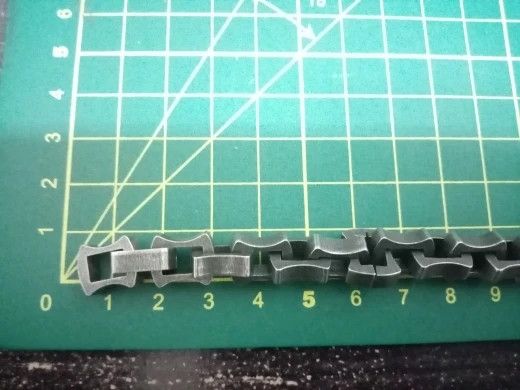 Other Punk Retro Link Chain Bracelet Bangles Gift For Him Size ONE SIZE - 2 Thumbnail