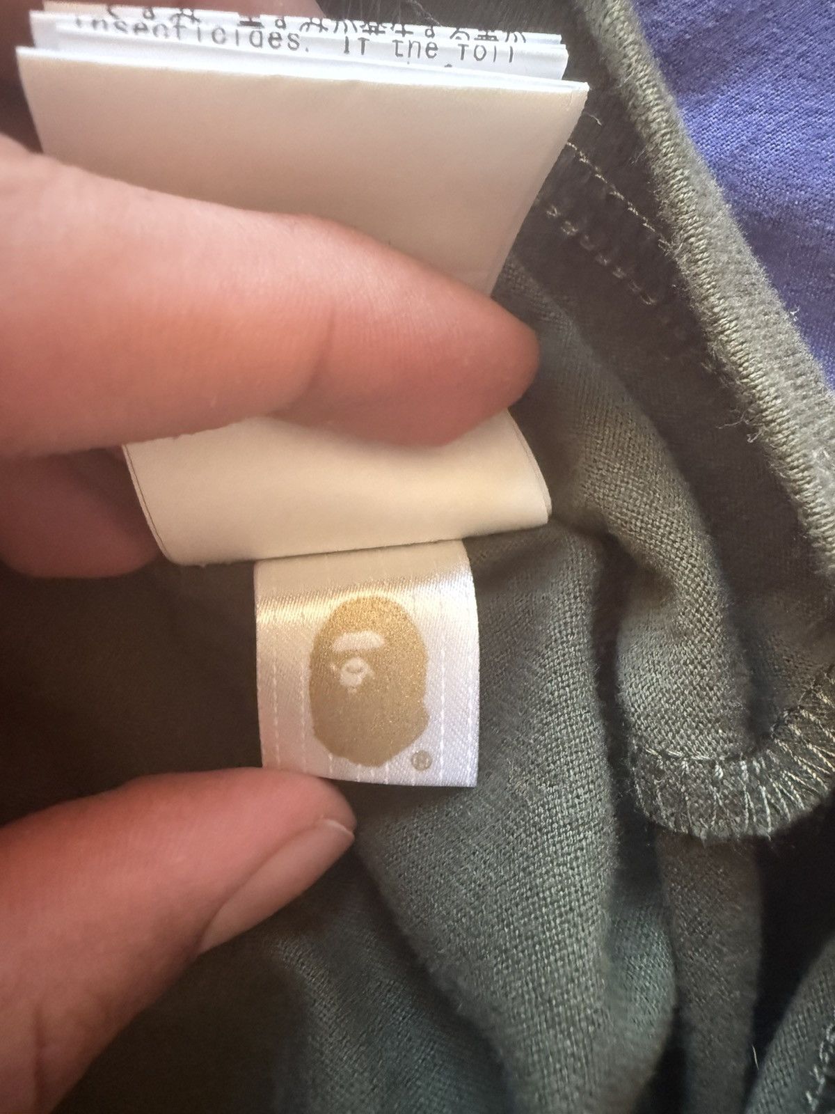 Bape authentic Bape funthera militia tee size small Size US S / EU 44-46 / 1 - 8 Thumbnail