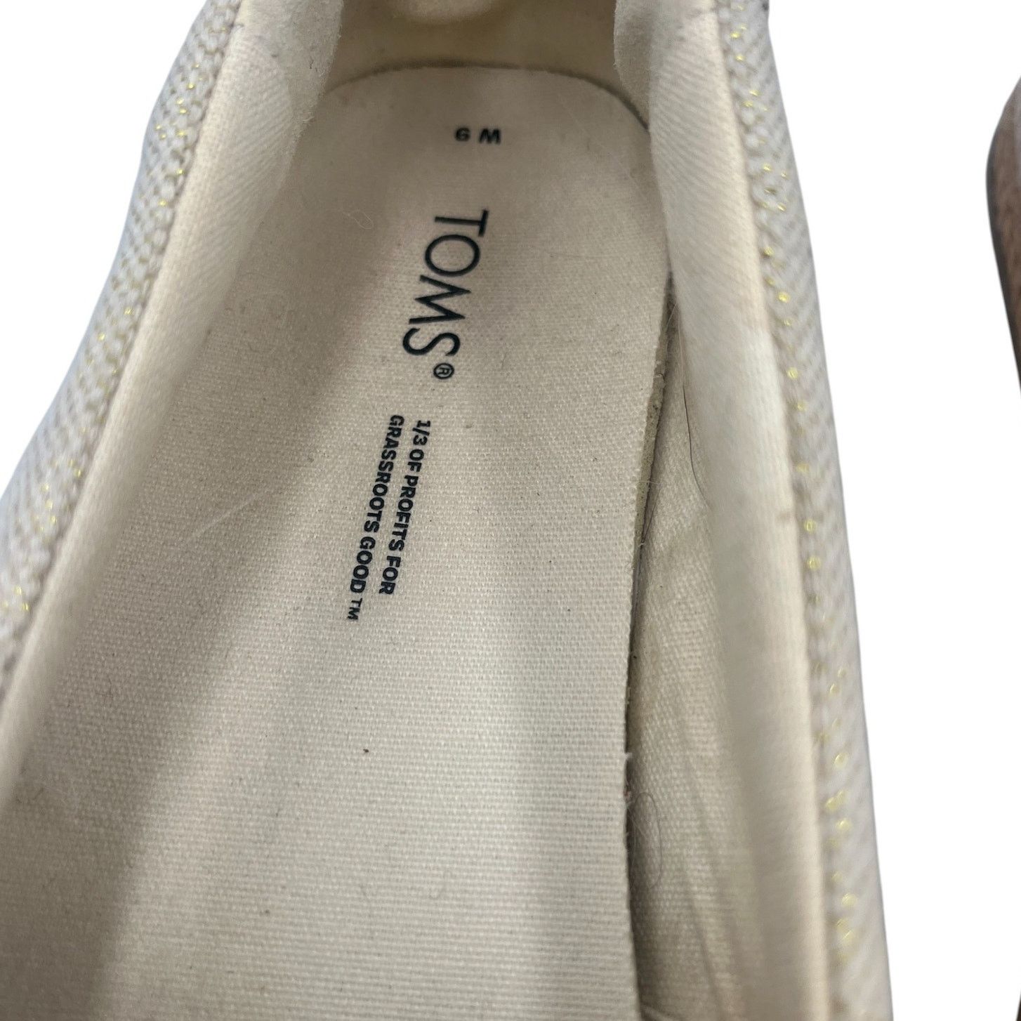 Toms Toms Valencia Canvas Platform Espadrille Casual Flat Shoes 9 Size US 9 / IT 39 - 6 Thumbnail